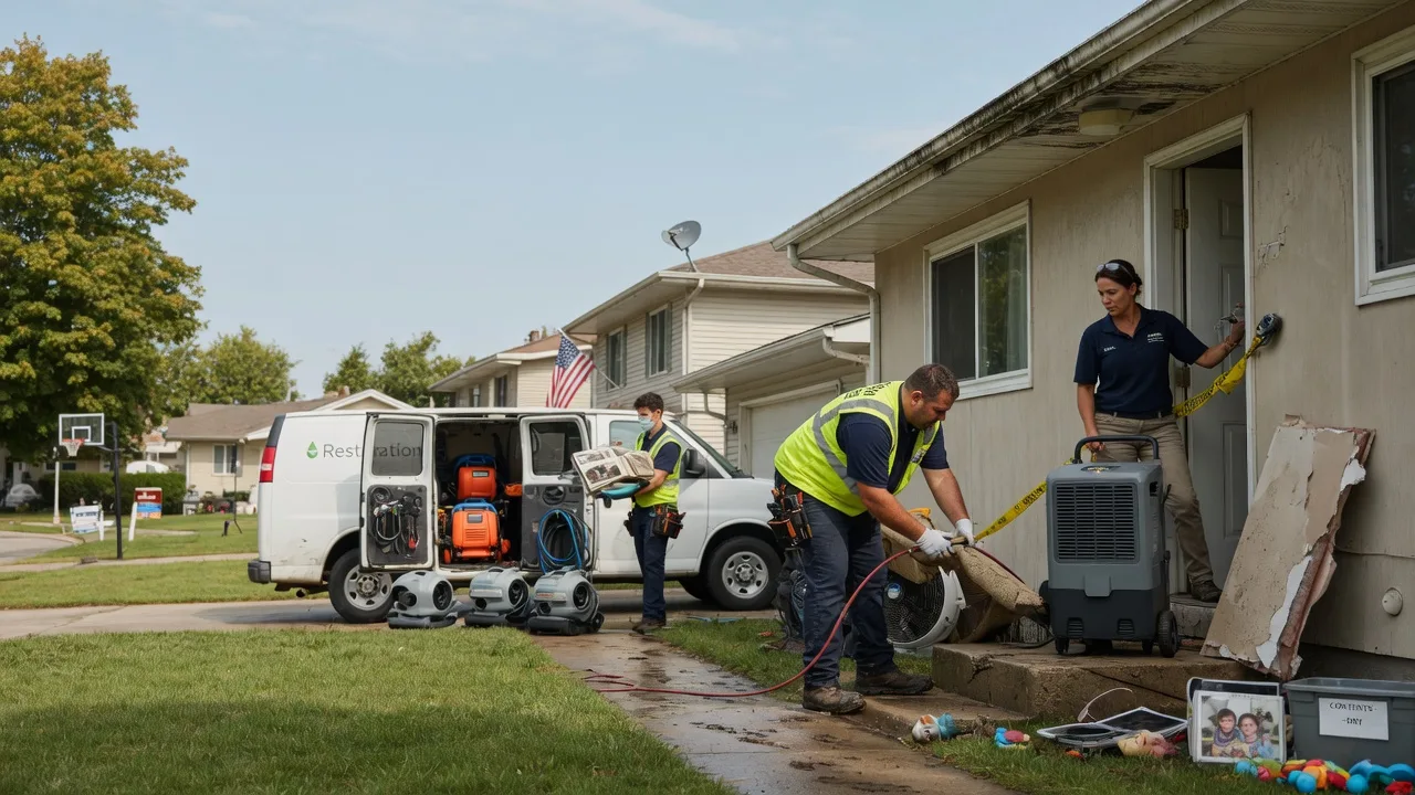 Water Damage Restoration in Britton, SD near me